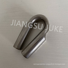 Stainless Steel Tube Type Wire Rope Accessories Thimble